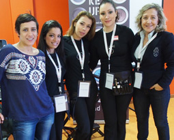 Ana Frazão, Sara Reis, Ana Sofia Ribeiro, Ana Isabel Santos da Perfumes e Companhia e Ana Frazão, voluntária
