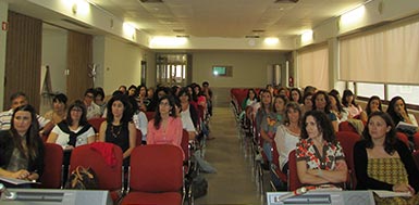 Formao no ISS de Aveiro, com a participao do Dr. Antnio Maio, do Hospital de Aveiro