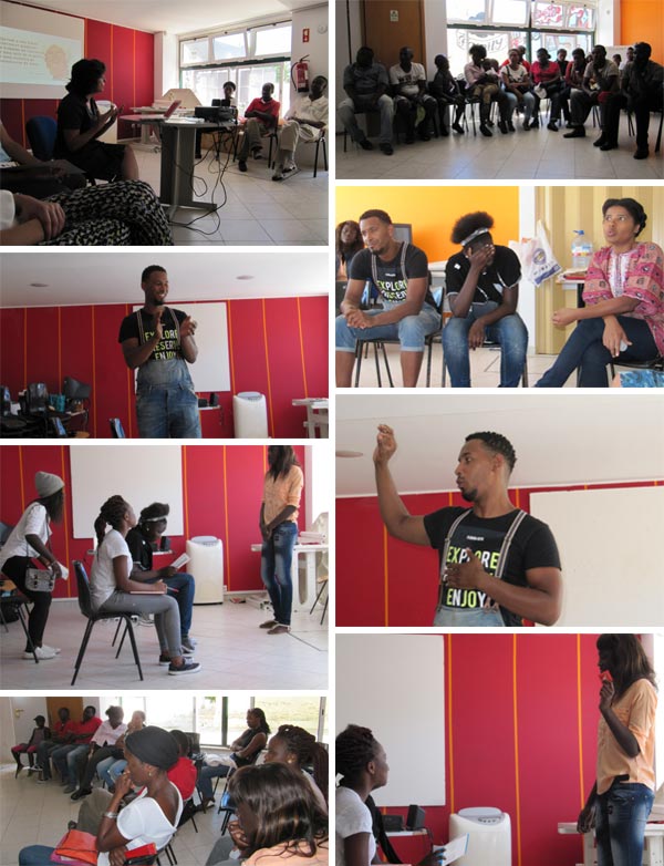 Fotos: 13 de Julho de 2014, Sensibilização para a importância da Sáude e do diagnóstico precoce do VIH no Bairro Novo do Pinhal